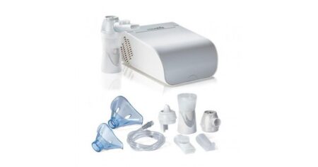 Aerosol Professionale ultra veloce con doccia nasale, Microlife
