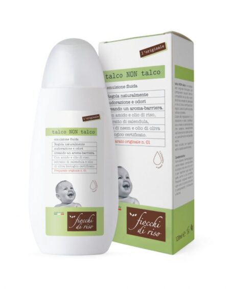 Talco Non Talco 120 ml Fiocchi di riso
